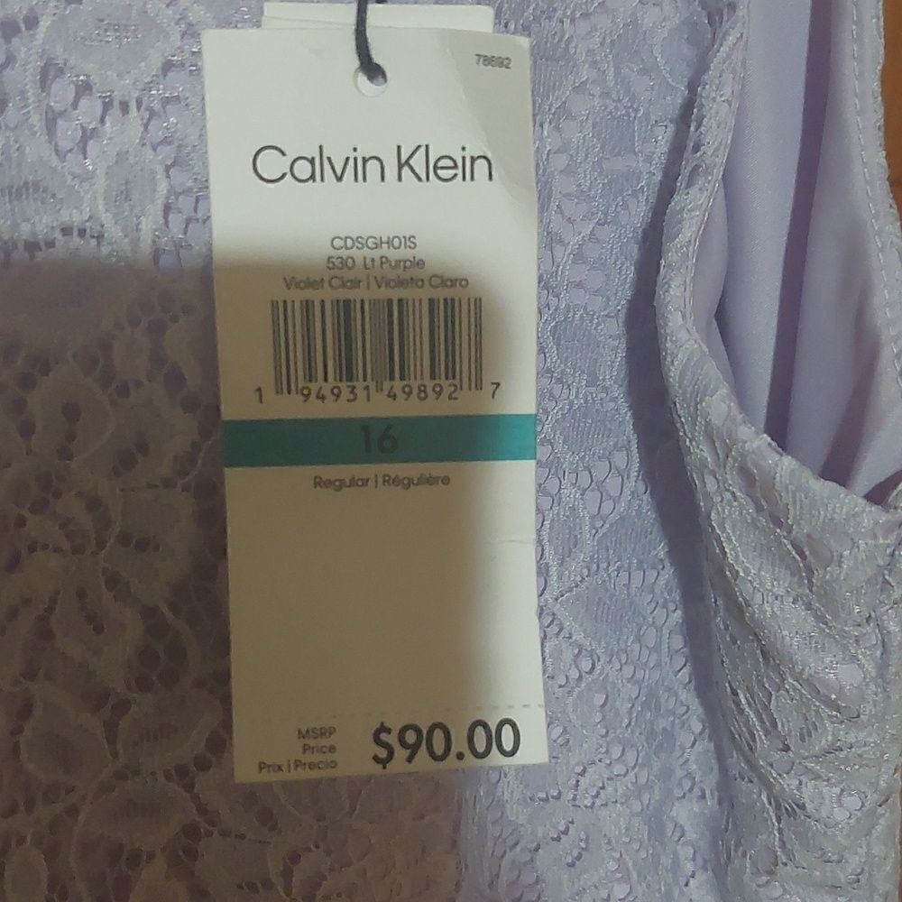 New Never Worn Calvin Klein Girl Dress - Picture 4 of 12